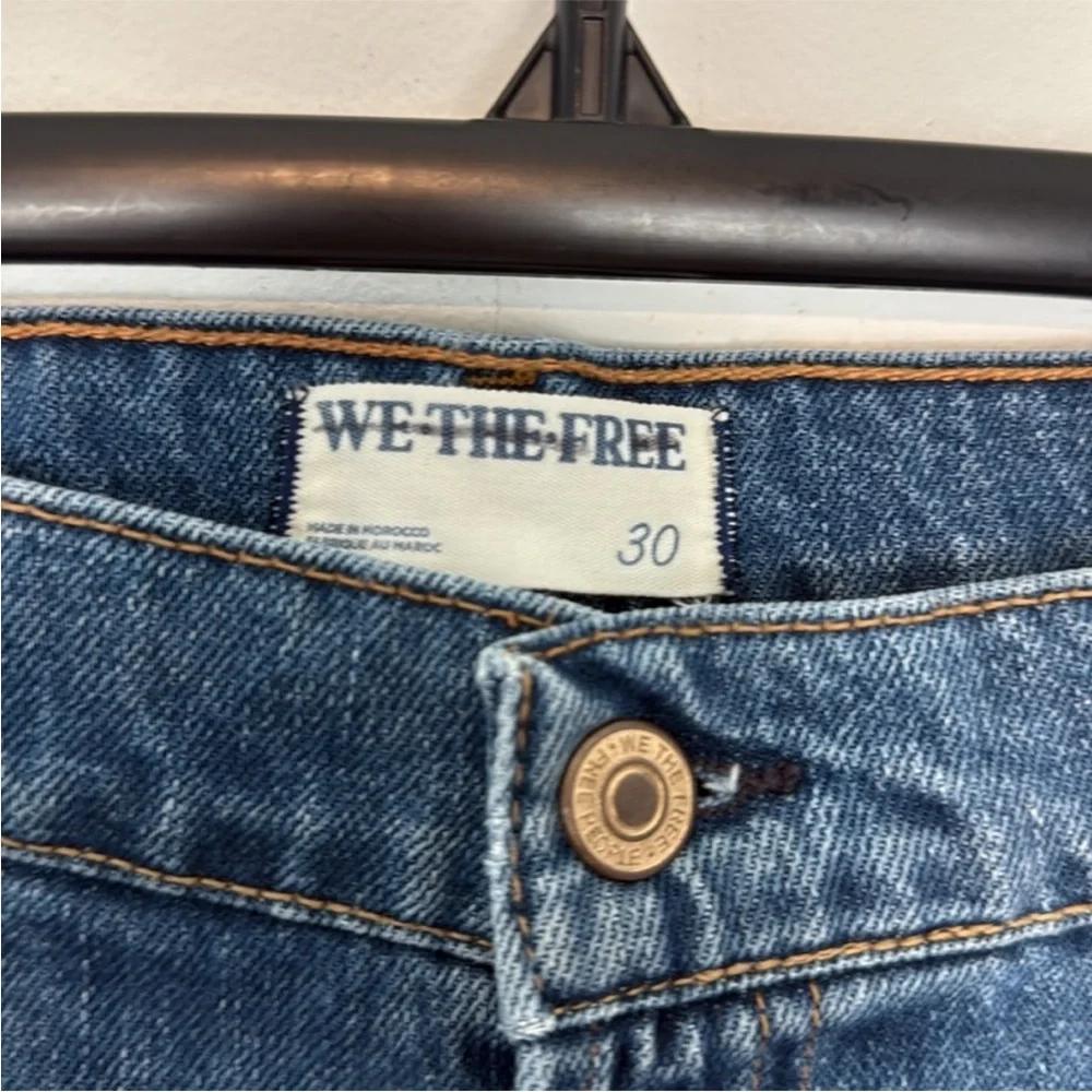 Free People. We The Free. Serafin High Rise Slim Bootcut Jeans. Size 30.